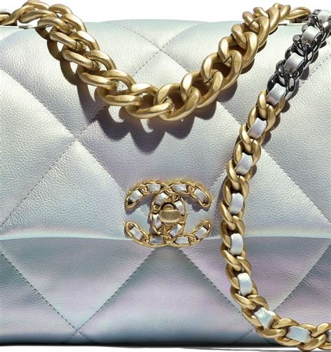 chanel reissue iridescent|iridescent chanel 19 bag.